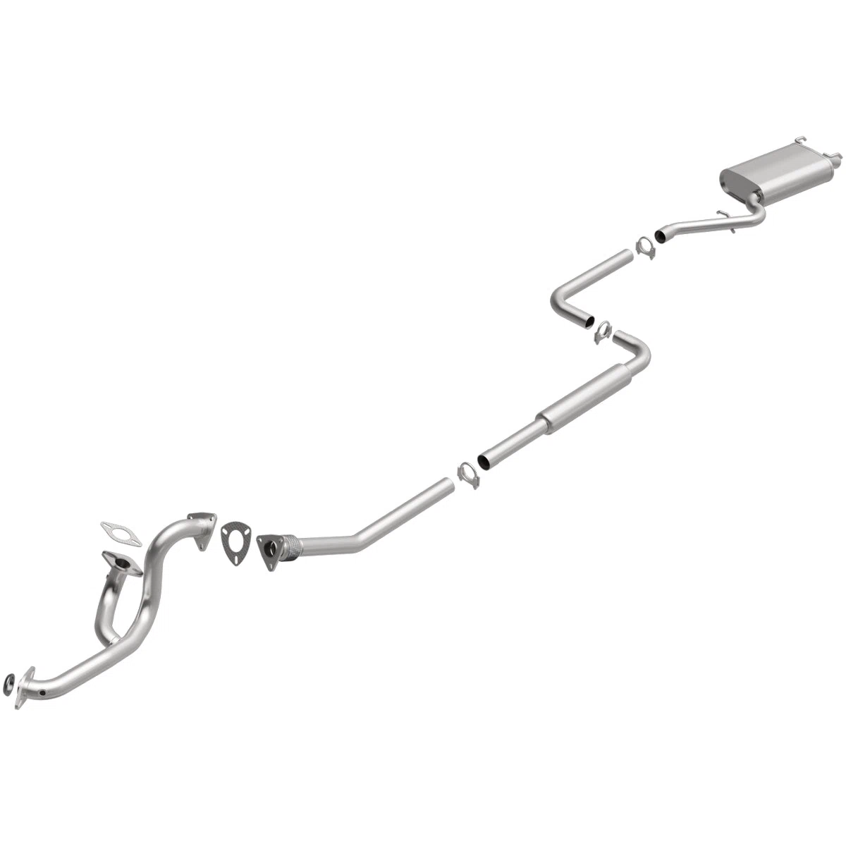 Fits 2001-2006 Chrysler Sebring Direct-Fit Replacement Exhaust System 106-0716